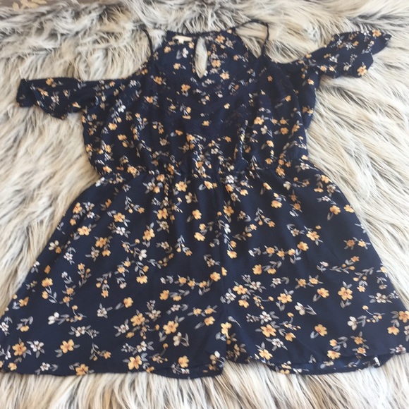 Maurices Dresses & Skirts - Chiffon Cold Shoulder Romper